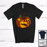 MacnyStore - Alligator In Plaid Carved Pumpkin; Awesome Halloween Wild Animal Cosplay; Family Group T-Shirt