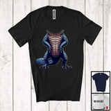 MacnyStore - Alligator Simple Halloween Cosplay; Humorous Costume Alligator Animal Lover; Family Group T-Shirt