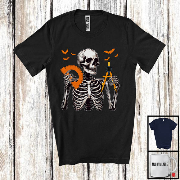 MacnyStore - Architect Skeleton, Scary Halloween Costume Skeleton Skull Lover, Proud Careers Group T-Shirt