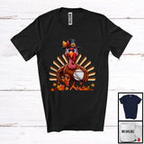 MacnyStore - Baseball Stick Ball Turkey; Humorous Thanksgiving Turkey; Sport Playing Player Team T-Shirt