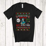 MacnyStore - Be Nice To The Surgeon; Wonderful Christmas Sweater Santa; Pajama Family Group T-Shirt