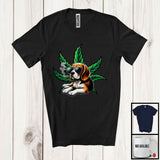 MacnyStore - Beagle Sunglasses Smoker, Humorous Puppy Owner Lover, Matching 420 Stoner Smoker Group T-Shirt