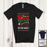 MacnyStore - Before I Explain How Much Do You Know; Humorous Christmas Sweater Santa Naughty; Family T-Shirt