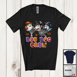 MacnyStore - Boo Boo Crew, Humorous Halloween Ghost Witch Boo Lover, Matching Teaching Teacher Team T-Shirt