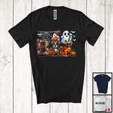 MacnyStore - Boo Horror French Bulldog, Amazing Halloween Costume Ghost Boo Pumpkins, Family Group T-Shirt