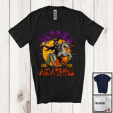 MacnyStore - Brooms Are For Amateurs, Sarcastic Halloween Witch Riding Horse Lover, Family Group T-Shirt