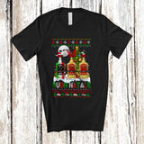 MacnyStore - Buon Natale Merry Christmas; Humorous Three Tequila of Glasses; Italian Sweater Drinking Drunker T-Shirt