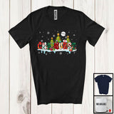 MacnyStore - CNA Nurse; Proud Christmas Tree Snowing; Matching X-mas CNA Nurse Pajama Group T-Shirt