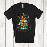 MacnyStore - Chef Tools Christmas Tree; Joyful X-mas Plaid Chef Cooking Lover; Proud Jobs T-Shirt