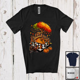 MacnyStore - Chess Pumpkin Pie Player; Awesome Thanksgiving Autumn Tree Pumpkin Pie Chess; Family T-Shirt