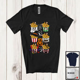 MacnyStore - Chicken Nuggets Boo Zombie Pumpkin Collection; Scary Halloween Fast Food Lover; Family Group T-Shirt