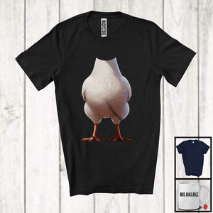 MacnyStore - Chicken Simple Halloween Cosplay; Humorous Costume Chicken Animal Lover; Family Group T-Shirt