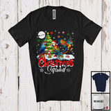 MacnyStore - Christmas Squad; Adorable Macaw X-mas Tree Snowing; Macaw Bird Matching Family Group T-Shirt