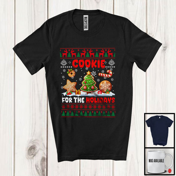 MacnyStore - Cookie For The Holidays; Amazing Christmas Sweater Cookie; X-mas Pajama Family Group T-Shirt