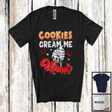 MacnyStore - Cookies And Cream Me Uncle; Awesome Halloween Costume Ice Cream Lover; Family Group T-Shirt