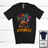 MacnyStore - Coolest Pumpkin, Awesome Halloween Costume Pumpkin Wearing Witch Hat, Family Group T-Shirt