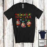 MacnyStore - Corgi Sleeping In Christmas Ornaments; Awesome X-mas Santa Dog Lover; Snowing Around T-Shirt