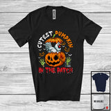 MacnyStore - Cutest Pumpkin In The Patch; Humorous Halloween Costume Chicken In Pumpkin; Animal Lover T-Shirt