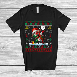 MacnyStore - Dabbing Donkey Italian; Awesome Christmas Italian Santa Donkey; Sweater Farmer Family T-Shirt