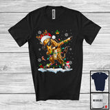 MacnyStore - Dabbing Giraffe Sunglasses; Awesome Christmas Reindeer Santa Giraffe; Animal Lover T-Shirt