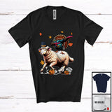 MacnyStore - Dabbing Turkey Riding Sheep; Humorous Thanksgiving Turkey Farm Animal Lover; Farmer Group T-Shirt