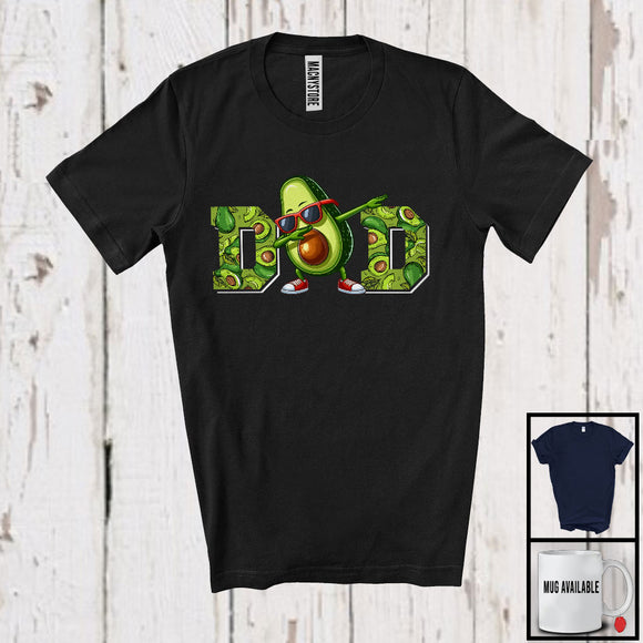 MacnyStore - Dad, Amazing Father's Day Dabbing Avocado Fruit Lover, Summer Vacation Family Group T-Shirt