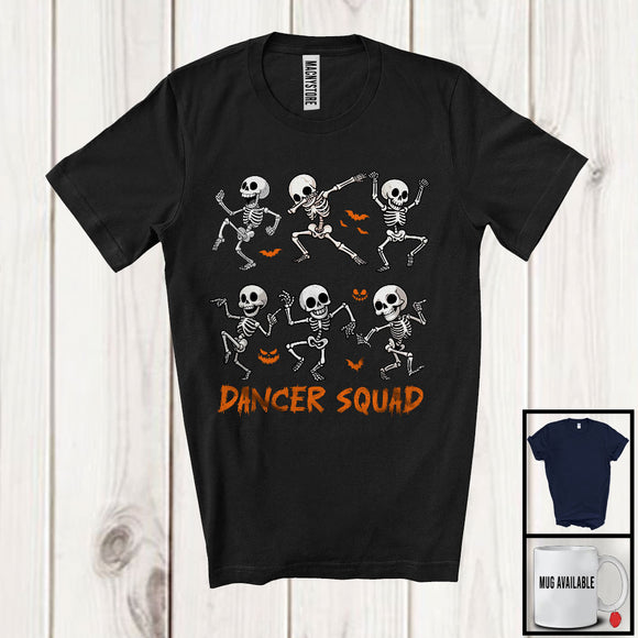 MacnyStore - Dancer Squad; Amazing Halloween Dancing Skeletons; Dance Dancer Dancing Challenge T-Shirt