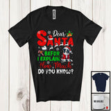 MacnyStore - Dear Santa Before I Explain; Wonderful Christmas Border Collie Santa Naughty; Snowing Family T-Shirt