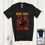 MacnyStore - Disc Golf Turkey Nap; Sarcastic Thanksgiving Turkey Sunglasses Playing Disc Golf; Sport Player T-Shirt