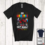 MacnyStore - Do Chemistry Not Magic; Colorful Back To School Messy Bun Hair Women; Chemistry Teacher T-Shirt