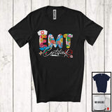 MacnyStore - EMT Certified, Floral Nurse Nursing Healthcare Lover, Flowers Proud Careers Group T-Shirt