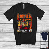 MacnyStore - Family Thanksgiving 2024 Thankful; Lovely Gnomes Chihuahua Turkey Crew; Family Group T-Shirt