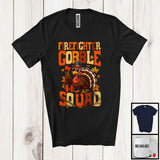 MacnyStore - Firefighter Gobble Squad; Wonderful Thanksgiving Turkey Sunglasses Fall Leaf; Careers Jobs T-Shirt