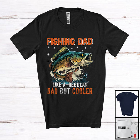 MacnyStore - Fishing Dad Definition Regular Dad But Cooler, Proud Father's Day Outdoor Activities, Family T-Shirt