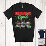 MacnyStore - Friendsmas Squad; Wonderful Christmas Lights Three Santa Reindeer Elephant; Pajama Group T-Shirt