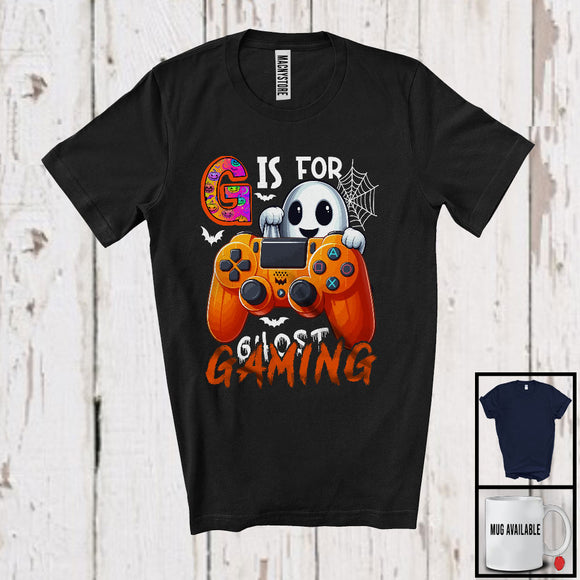 MacnyStore - G Is For Gaming, Humorous Halloween Costume Game Controller, Gaming Lover Gamer Group T-Shirt