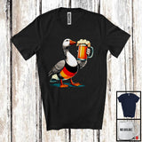 MacnyStore - German Goose Drinking Beer; Humorous Festival Oktoberfest Farm Farmer; Drunker Team T-Shirt