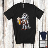 MacnyStore - German Horse Drinking Beer; Humorous Festival Oktoberfest Farm Farmer; Drunker Team T-Shirt