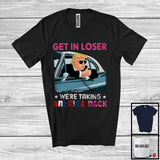 MacnyStore - Get In Loser We're Taking America Back; Amazing Election Trump On Car 2024; Patriotic T-Shirt