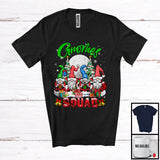 MacnyStore - Gnomes Squad; Lovely Christmas Tree Moon Three Gnomes; Matching X-mas Group T-Shirt