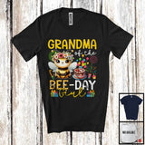 MacnyStore - Grandma Of The Bee Day Girl, Adorable Birthday Mother's Day Flowers Bee Lover, Family Group T-Shirt