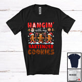 MacnyStore - Hangin' With My Bartender Cookies; Lovely Christmas Lights Three Gingerbreads; Snowing T-Shirt