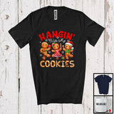 MacnyStore - Hangin' With My Cookies; Fantastic Christmas Three Gingerbreads; Family X-mas Baking Baker T-Shirt