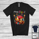 MacnyStore - Happy Diwali; Colorful Festival Of Lights Flowers India; Matching Indian Family Group T-Shirt