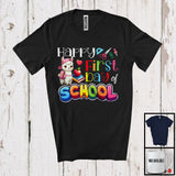 MacnyStore - Happy First Day Of School, Adorable Back To School Llama, Matching Team Students Teachers T-Shirt