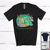 MacnyStore - Happy Last Day Of School Kindergarten Teacher, Lovely School Things Pencil, Students Teacher T-Shirt