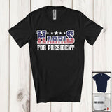 MacnyStore - Harris For President; Cool Election Vote 2024 America Flag Lover; Matching Family Group T-Shirt