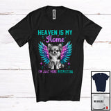 MacnyStore - Heaven Is My Home; Adorable Memory Family Chihuahua Owner; Matching Memorial Group T-Shirt