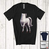 MacnyStore - Horse Simple Halloween Cosplay; Humorous Costume Horse Animal Lover; Family Group T-Shirt