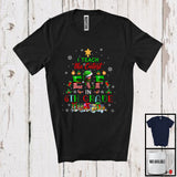 MacnyStore - I Teach The Cutest Elf In 6th Grade; Joyful Christmas Tree Elf Lover; Students Teacher Group T-Shirt